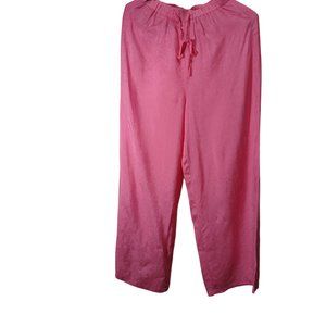 CALLAHAN  Knitwear Pink Wide Leg Pants Size Small